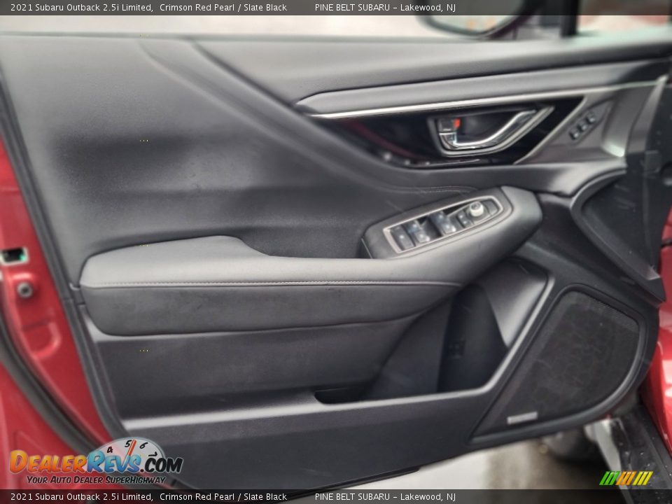 2021 Subaru Outback 2.5i Limited Crimson Red Pearl / Slate Black Photo #33