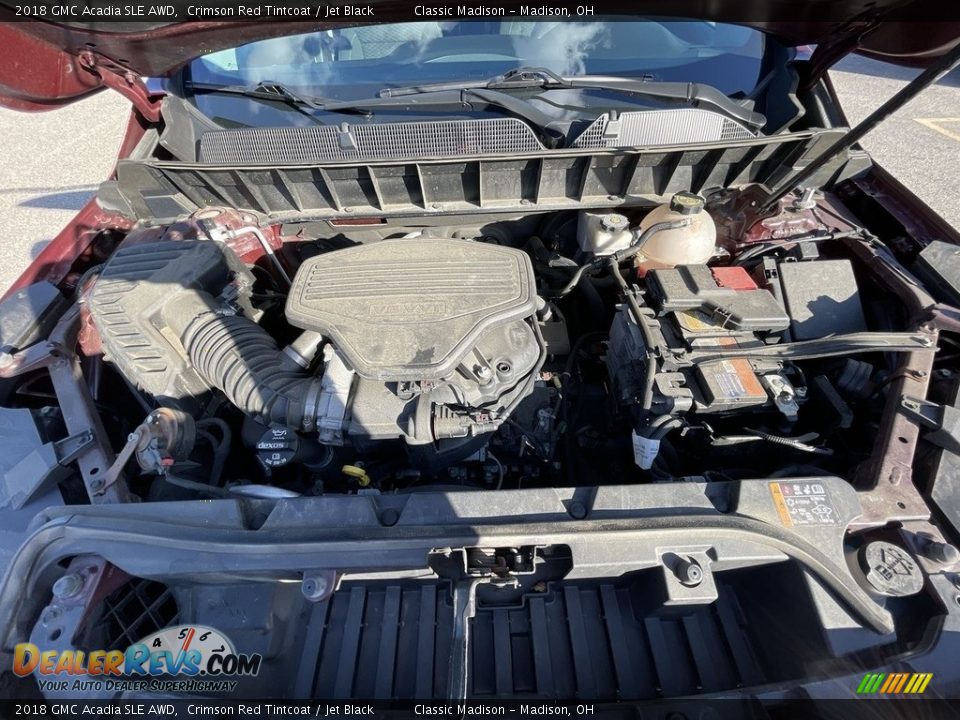 2018 GMC Acadia SLE AWD Crimson Red Tintcoat / Jet Black Photo #16