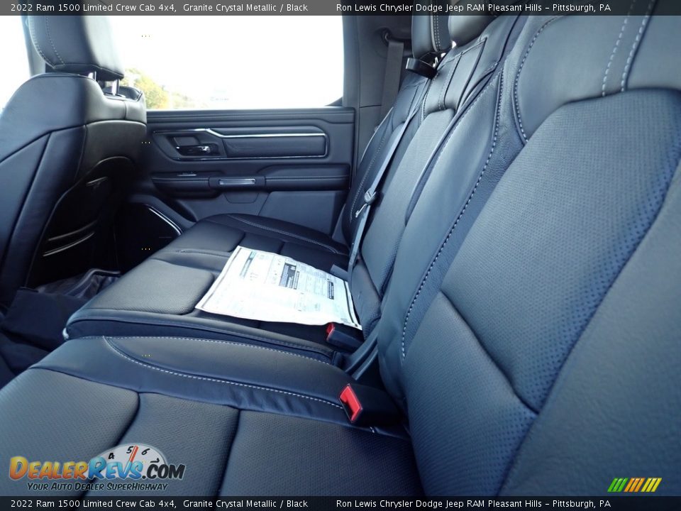 2022 Ram 1500 Limited Crew Cab 4x4 Granite Crystal Metallic / Black Photo #11
