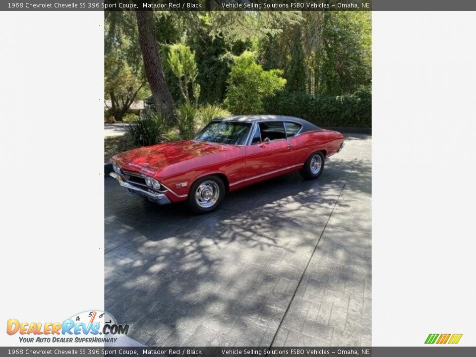 1968 Chevrolet Chevelle SS 396 Sport Coupe Matador Red / Black Photo #1