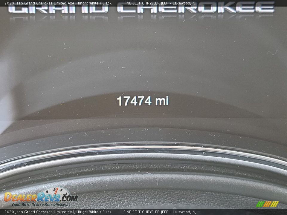 2020 Jeep Grand Cherokee Limited 4x4 Bright White / Black Photo #3