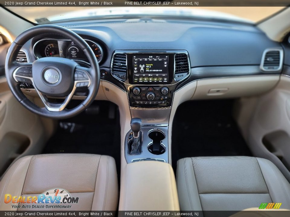 2020 Jeep Grand Cherokee Limited 4x4 Bright White / Black Photo #16