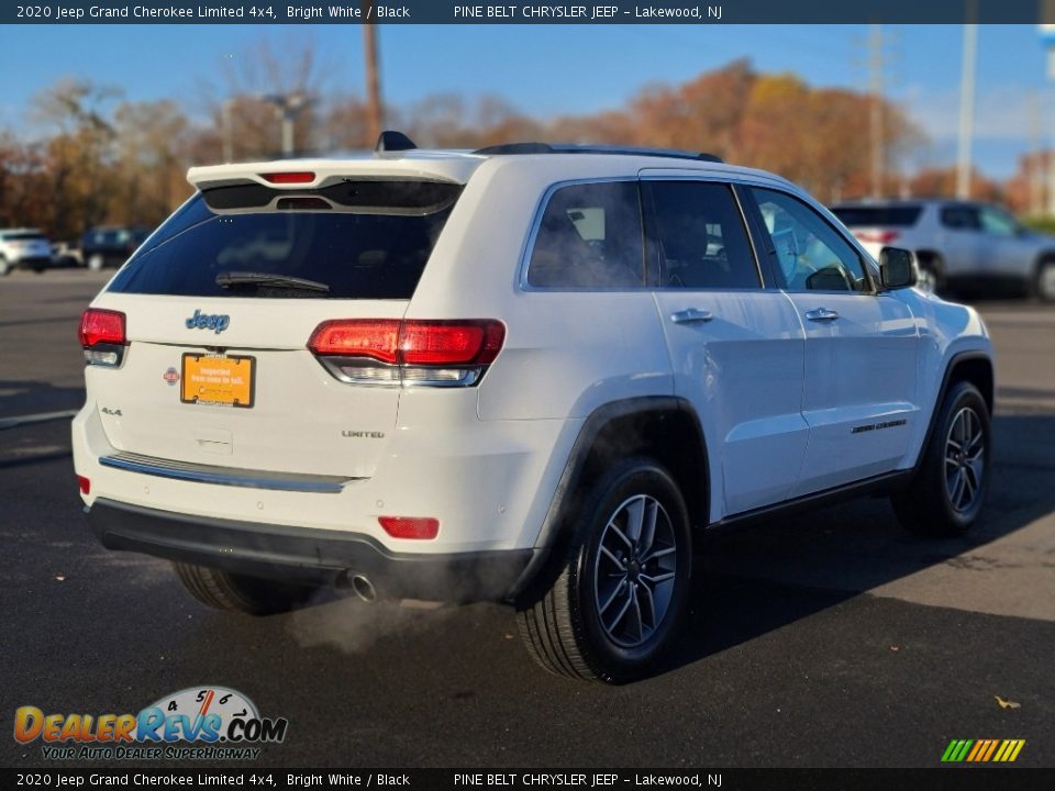 2020 Jeep Grand Cherokee Limited 4x4 Bright White / Black Photo #22