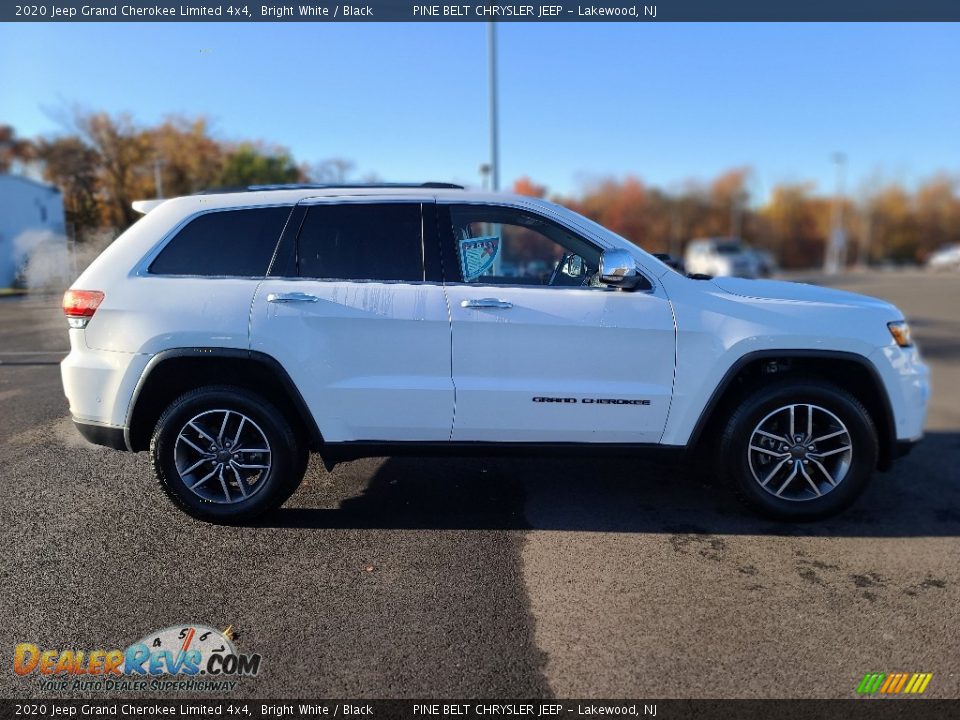 2020 Jeep Grand Cherokee Limited 4x4 Bright White / Black Photo #23