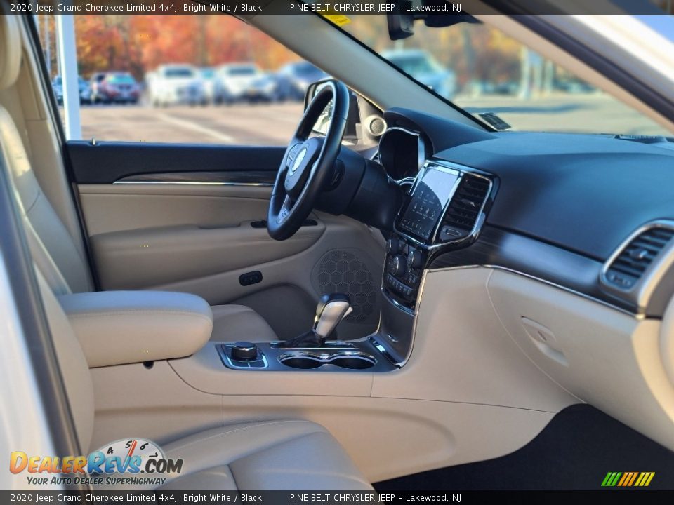 2020 Jeep Grand Cherokee Limited 4x4 Bright White / Black Photo #28