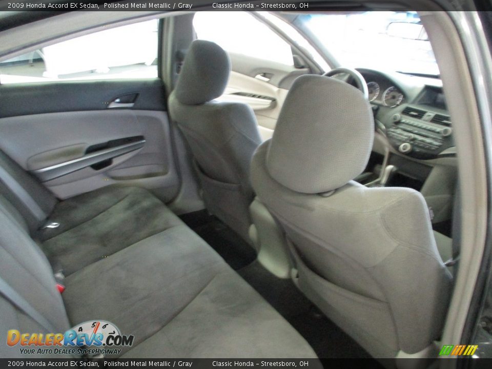 2009 Honda Accord EX Sedan Polished Metal Metallic / Gray Photo #19