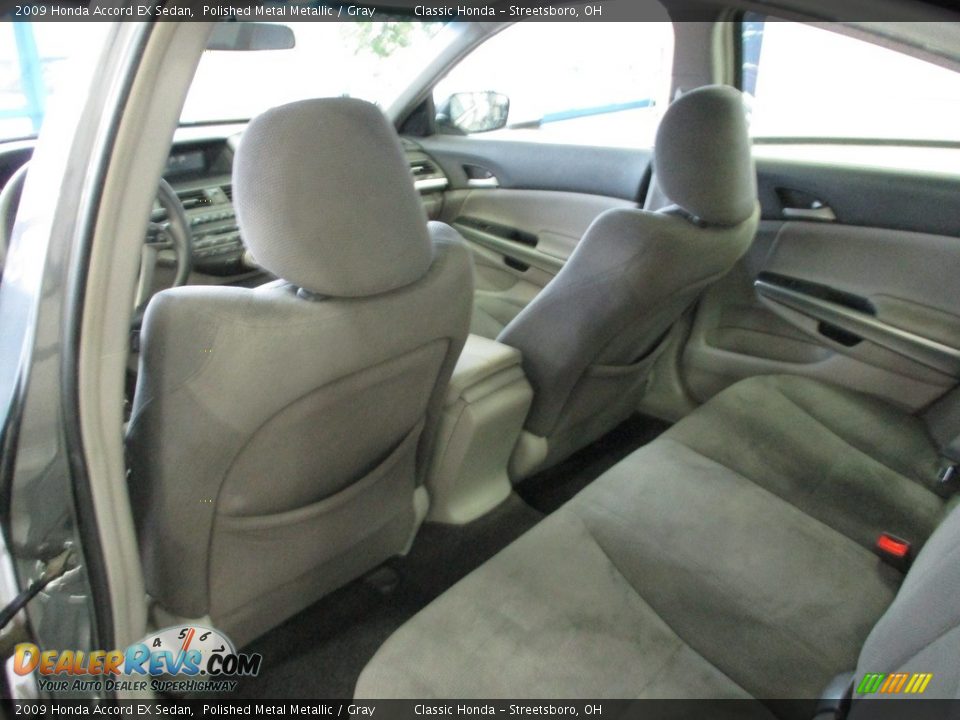 2009 Honda Accord EX Sedan Polished Metal Metallic / Gray Photo #24