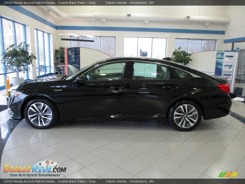 Crystal Black Pearl 2018 Honda Accord Hybrid Sedan Photo #10