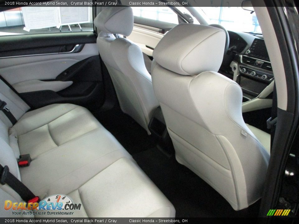 Rear Seat of 2018 Honda Accord Hybrid Sedan Photo #18