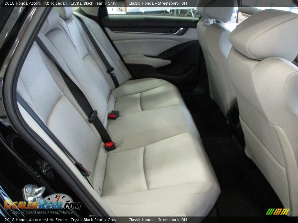 Rear Seat of 2018 Honda Accord Hybrid Sedan Photo #19