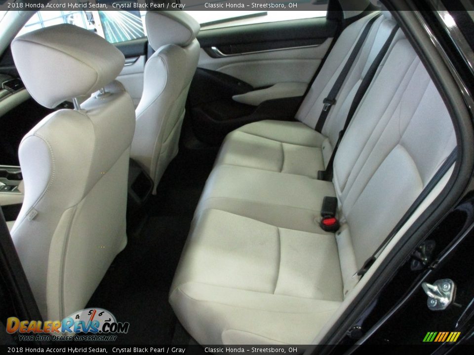 Rear Seat of 2018 Honda Accord Hybrid Sedan Photo #24