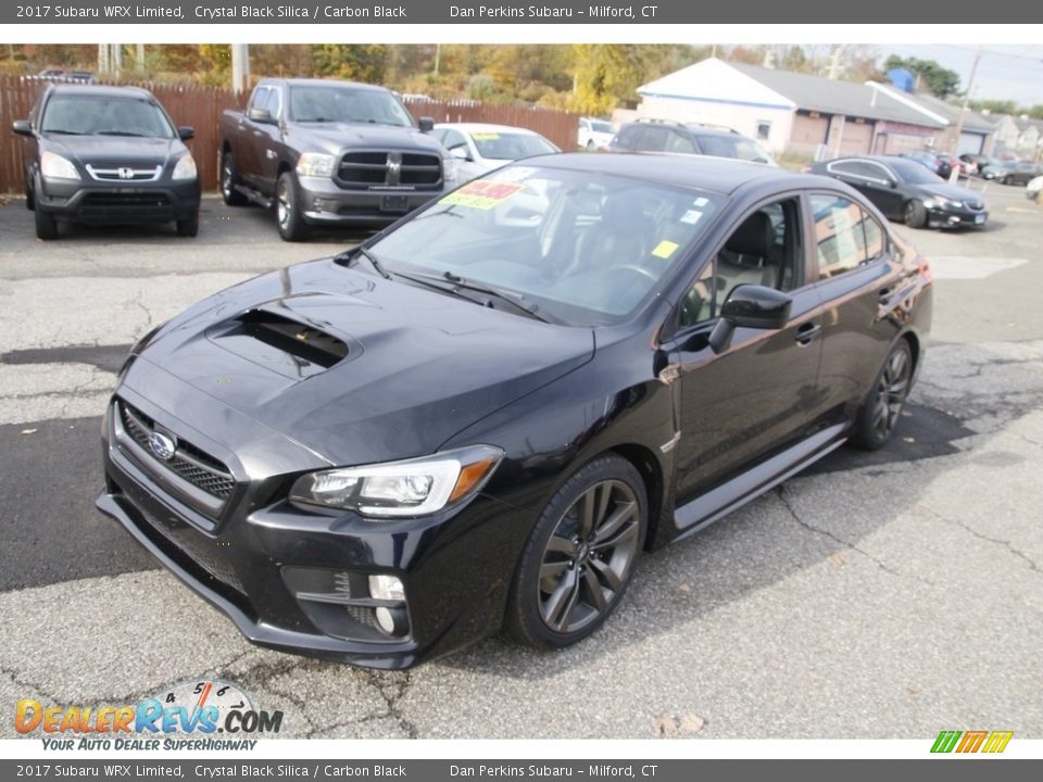 2017 Subaru WRX Limited Crystal Black Silica / Carbon Black Photo #1