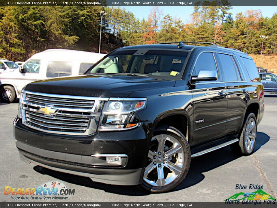 2017 Chevrolet Tahoe Premier Black / Cocoa/Mahogany Photo #1