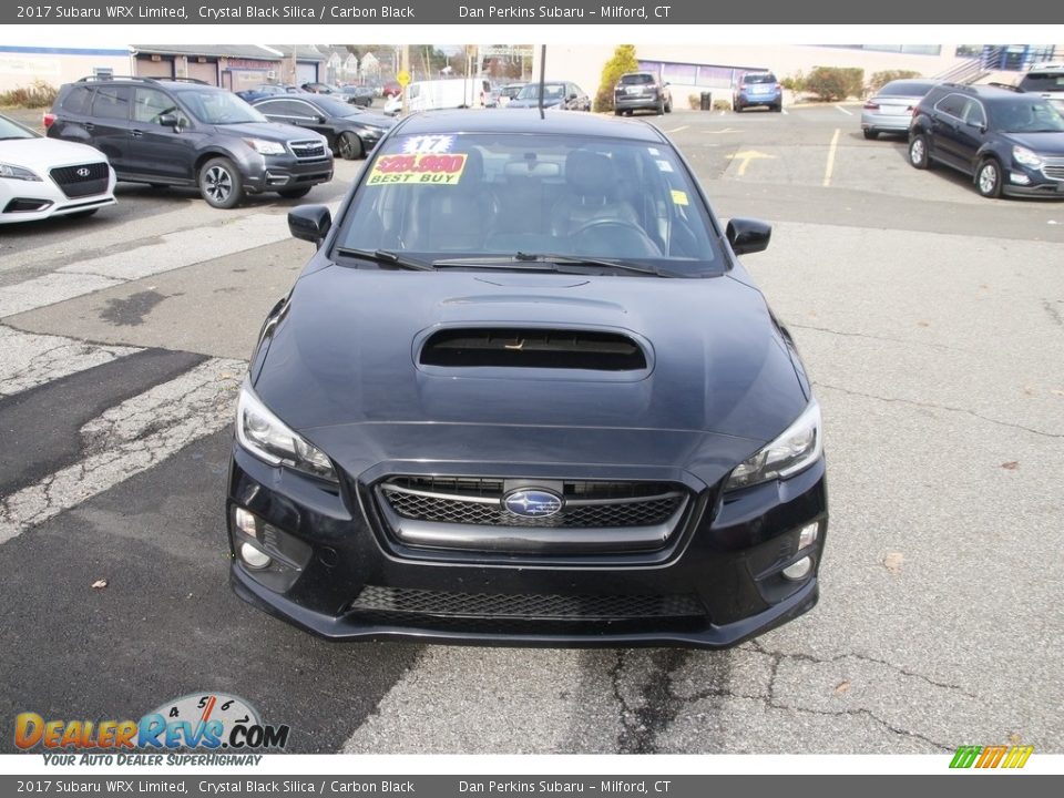 2017 Subaru WRX Limited Crystal Black Silica / Carbon Black Photo #2