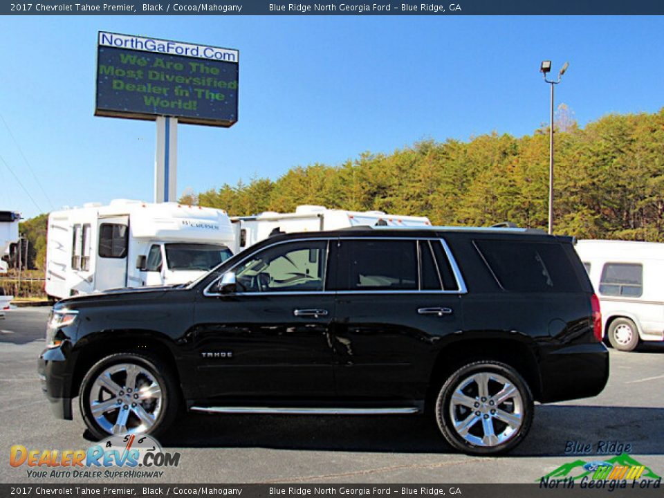 2017 Chevrolet Tahoe Premier Black / Cocoa/Mahogany Photo #2