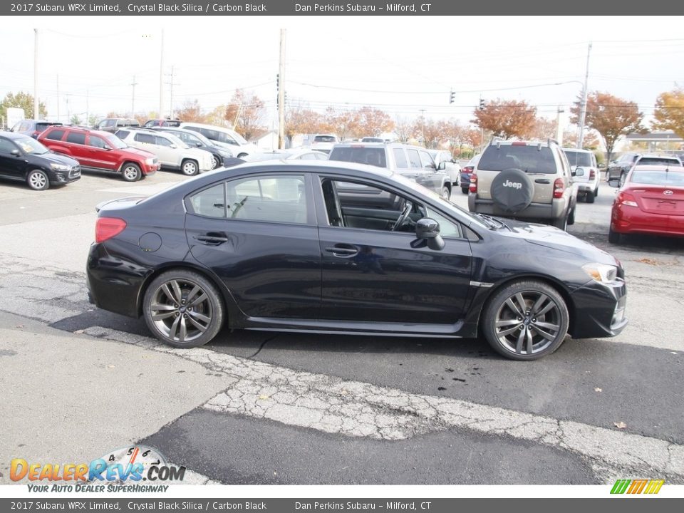 2017 Subaru WRX Limited Crystal Black Silica / Carbon Black Photo #4