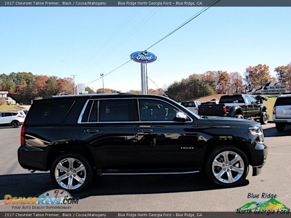 2017 Chevrolet Tahoe Premier Black / Cocoa/Mahogany Photo #6