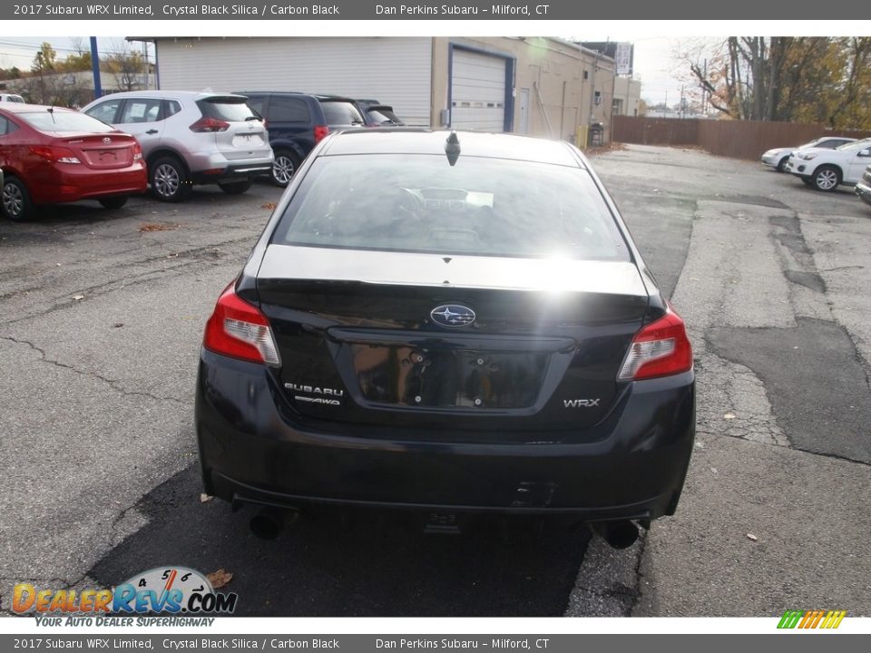 2017 Subaru WRX Limited Crystal Black Silica / Carbon Black Photo #6