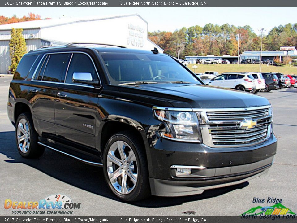 2017 Chevrolet Tahoe Premier Black / Cocoa/Mahogany Photo #7