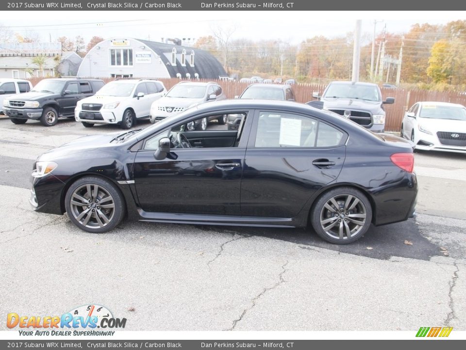 2017 Subaru WRX Limited Crystal Black Silica / Carbon Black Photo #8