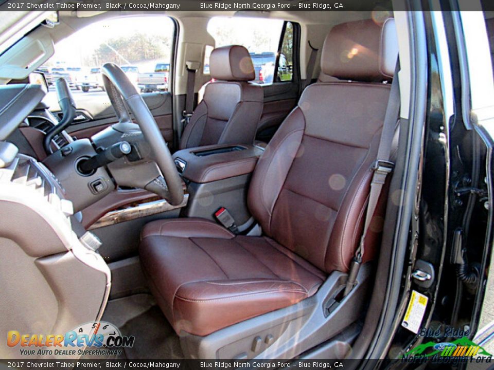 Front Seat of 2017 Chevrolet Tahoe Premier Photo #11