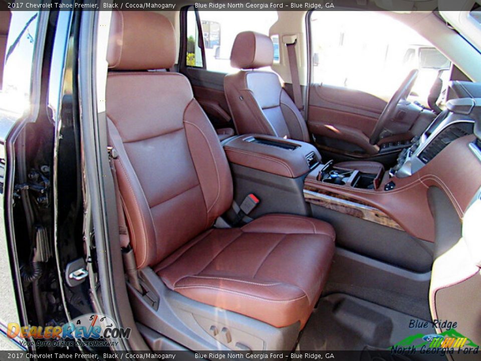 Cocoa/Mahogany Interior - 2017 Chevrolet Tahoe Premier Photo #12