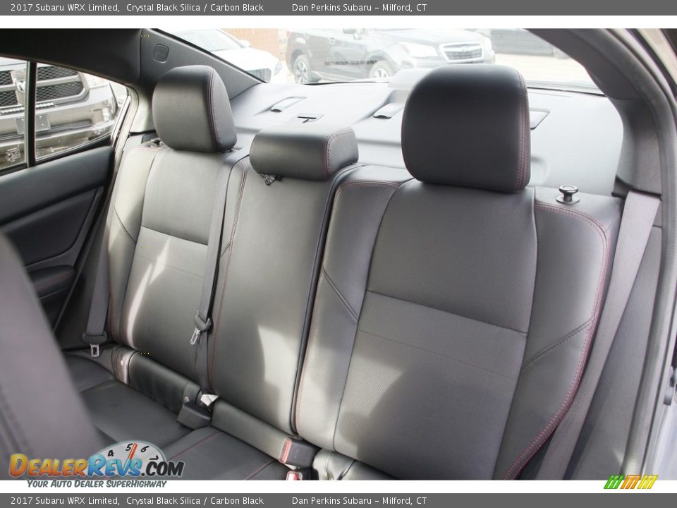 2017 Subaru WRX Limited Crystal Black Silica / Carbon Black Photo #13