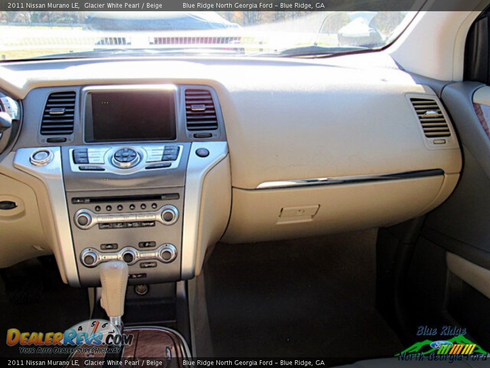 2011 Nissan Murano LE Glacier White Pearl / Beige Photo #15