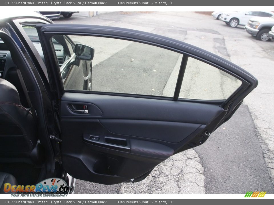 2017 Subaru WRX Limited Crystal Black Silica / Carbon Black Photo #15