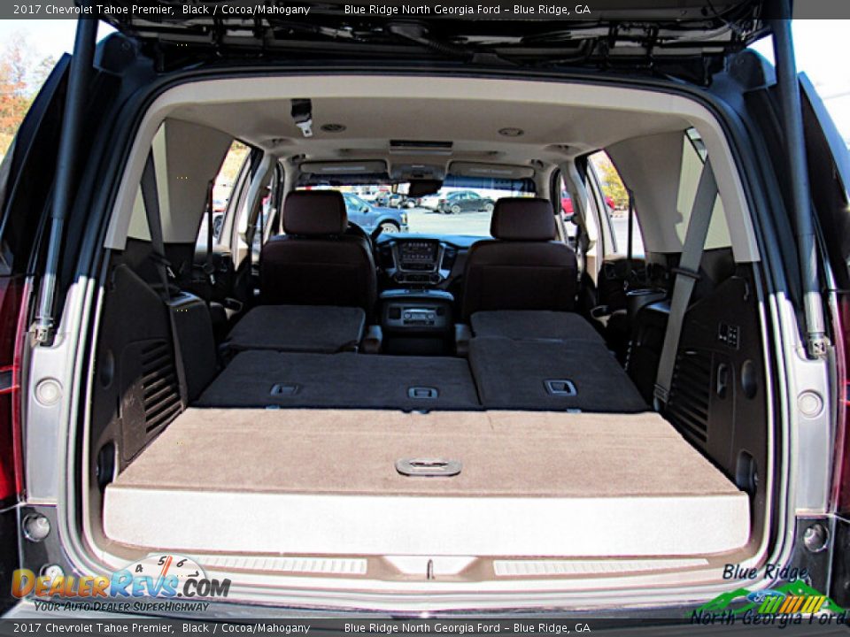 2017 Chevrolet Tahoe Premier Black / Cocoa/Mahogany Photo #16