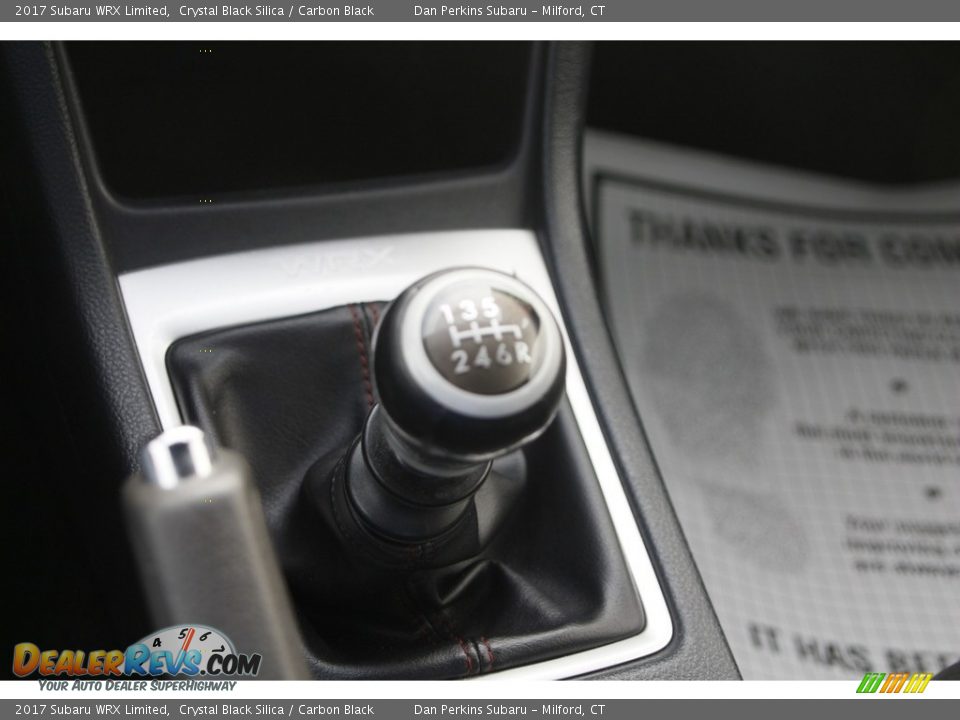 2017 Subaru WRX Limited Crystal Black Silica / Carbon Black Photo #21