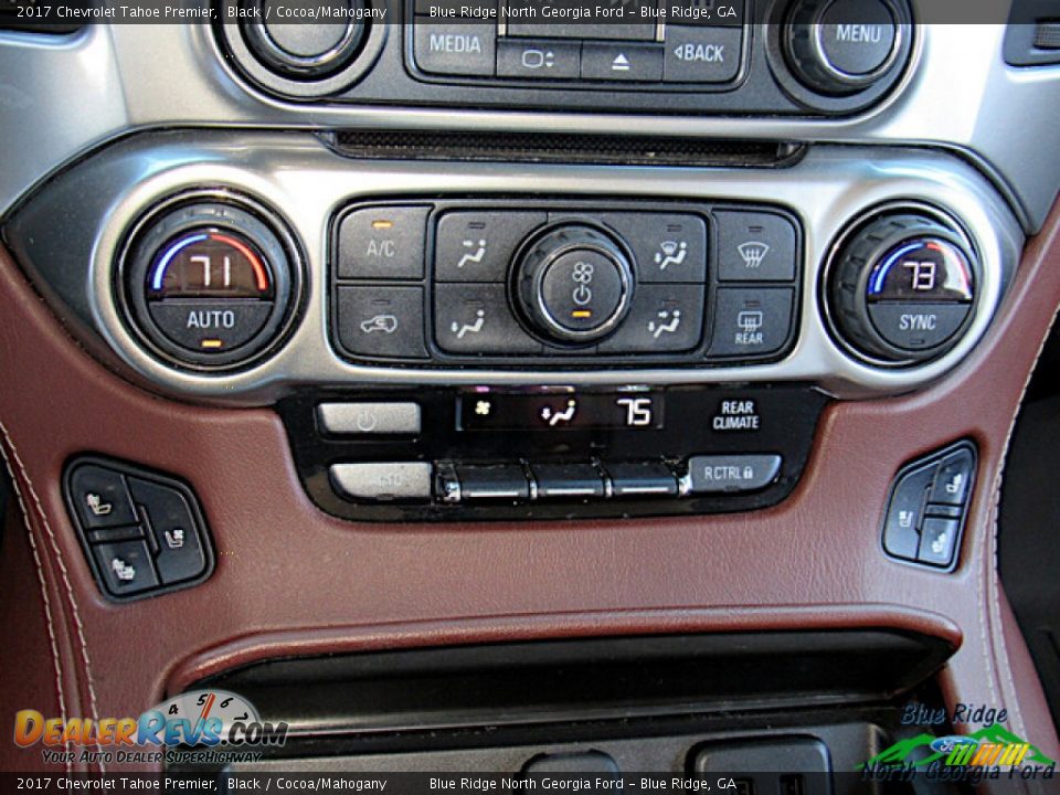 2017 Chevrolet Tahoe Premier Black / Cocoa/Mahogany Photo #23