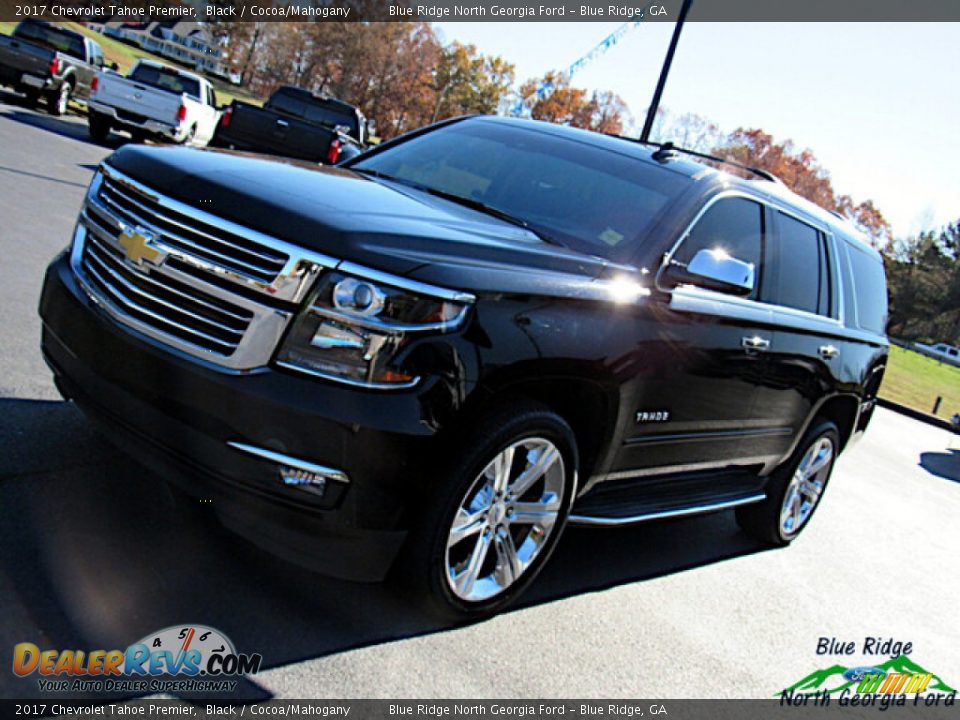 2017 Chevrolet Tahoe Premier Black / Cocoa/Mahogany Photo #29