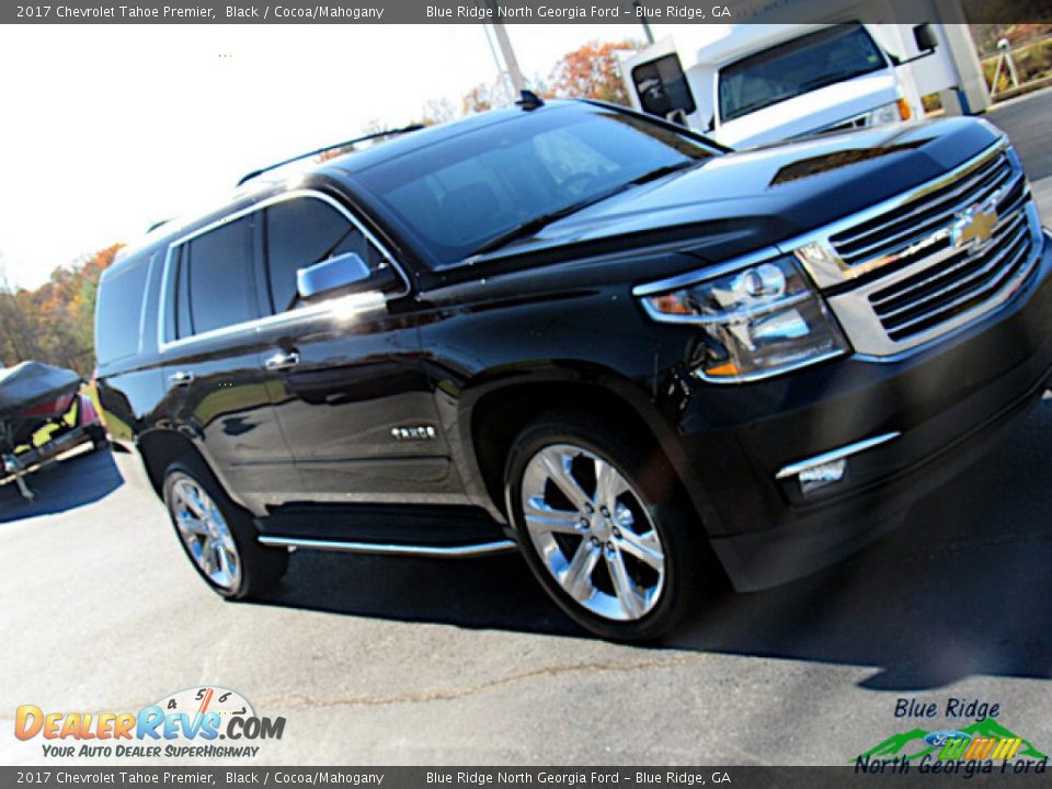 2017 Chevrolet Tahoe Premier Black / Cocoa/Mahogany Photo #30