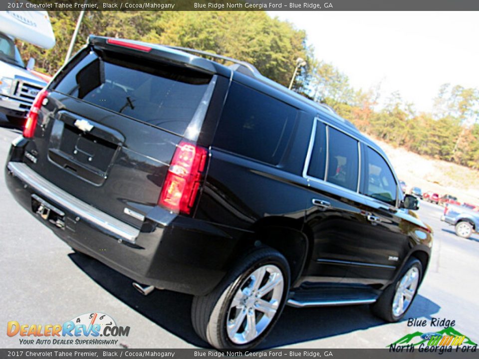 2017 Chevrolet Tahoe Premier Black / Cocoa/Mahogany Photo #31