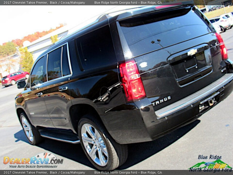 2017 Chevrolet Tahoe Premier Black / Cocoa/Mahogany Photo #32