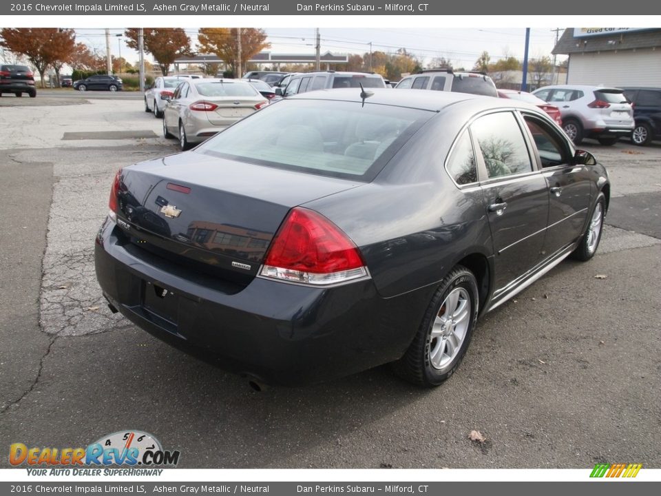 Ashen Gray Metallic 2016 Chevrolet Impala Limited LS Photo #5