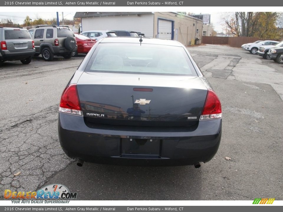 Ashen Gray Metallic 2016 Chevrolet Impala Limited LS Photo #6