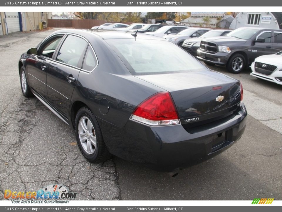 Ashen Gray Metallic 2016 Chevrolet Impala Limited LS Photo #7