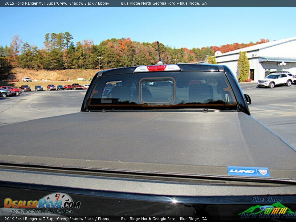 2019 Ford Ranger XLT SuperCrew Shadow Black / Ebony Photo #15