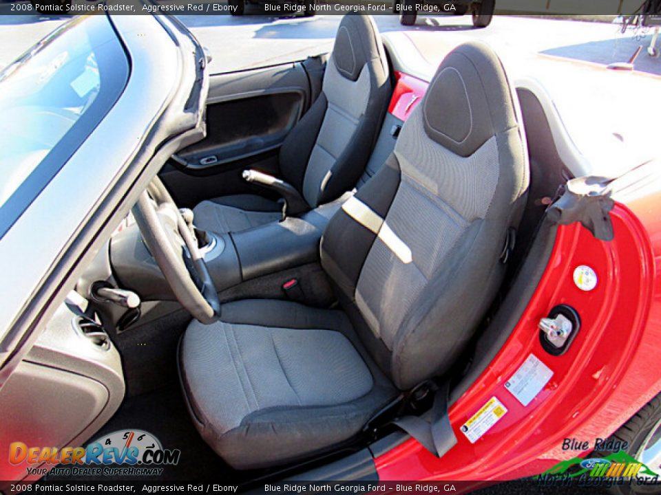 2008 Pontiac Solstice Roadster Aggressive Red / Ebony Photo #10