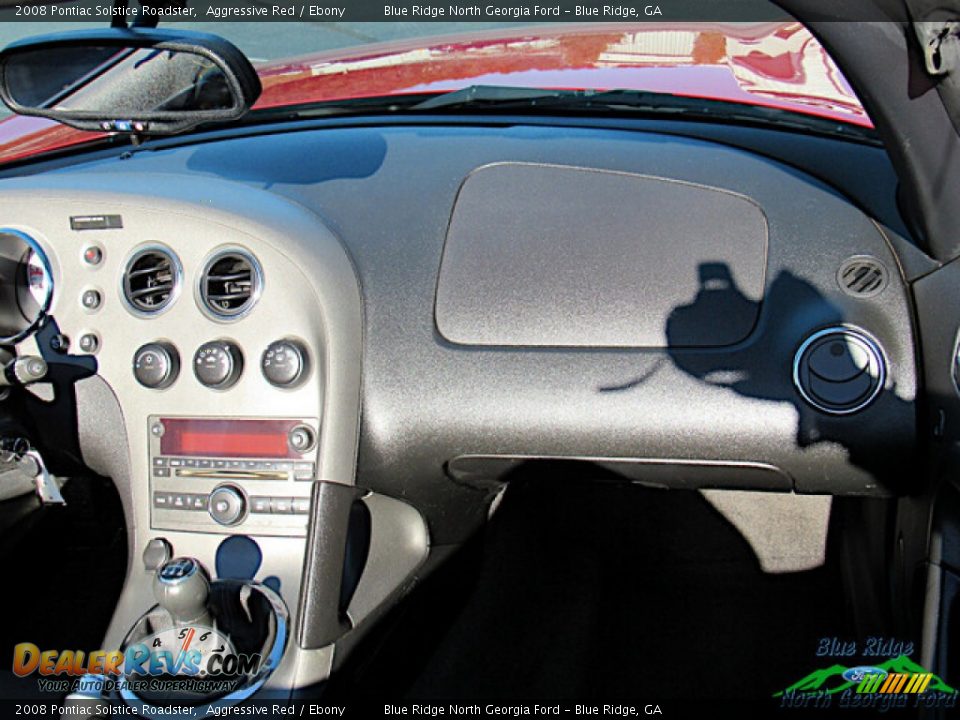 2008 Pontiac Solstice Roadster Aggressive Red / Ebony Photo #13