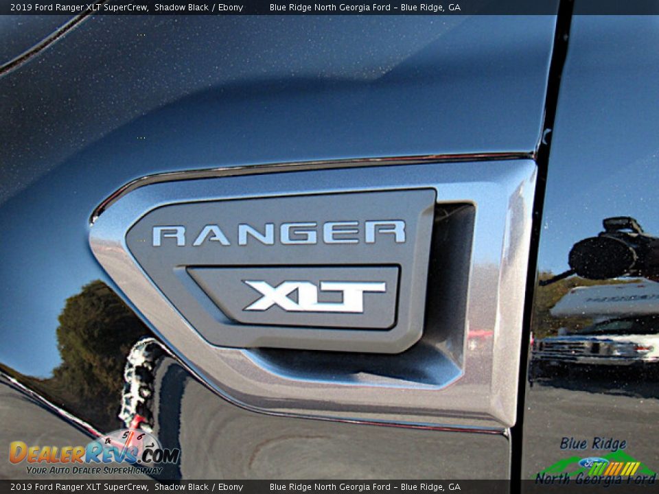 2019 Ford Ranger XLT SuperCrew Shadow Black / Ebony Photo #31