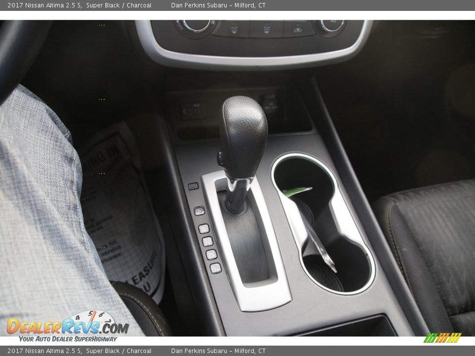 2017 Nissan Altima 2.5 S Super Black / Charcoal Photo #20