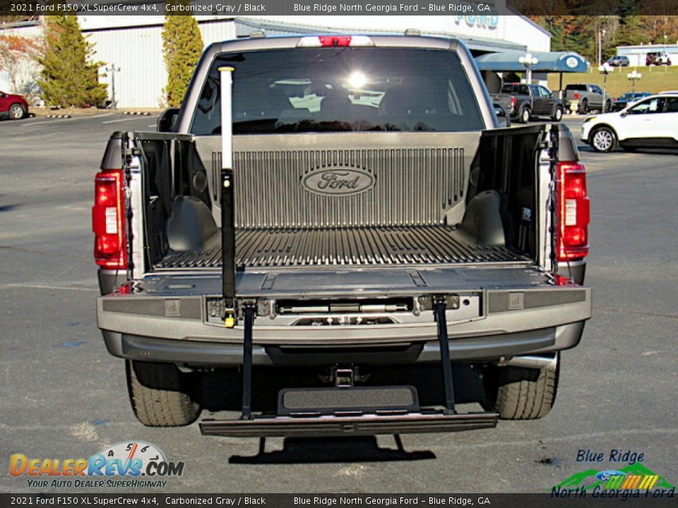 2021 Ford F150 XL SuperCrew 4x4 Carbonized Gray / Black Photo #14