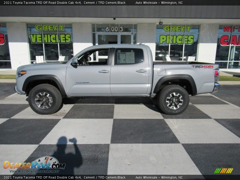 2021 Toyota Tacoma TRD Off Road Double Cab 4x4 Cement / TRD Cement/Black Photo #1