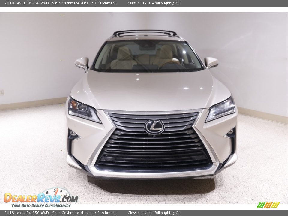 2018 Lexus RX 350 AWD Satin Cashmere Metallic / Parchment Photo #2