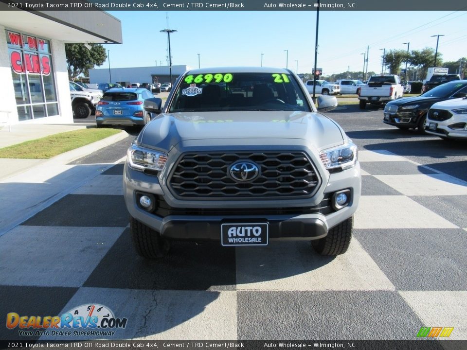 2021 Toyota Tacoma TRD Off Road Double Cab 4x4 Cement / TRD Cement/Black Photo #2