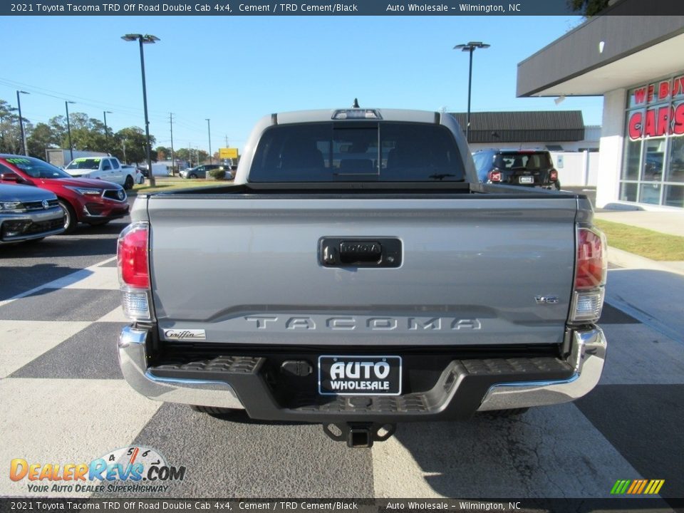 2021 Toyota Tacoma TRD Off Road Double Cab 4x4 Cement / TRD Cement/Black Photo #4