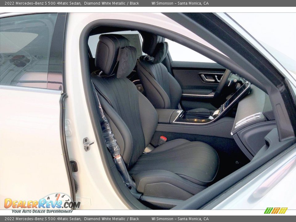 Front Seat of 2022 Mercedes-Benz S 500 4Matic Sedan Photo #5